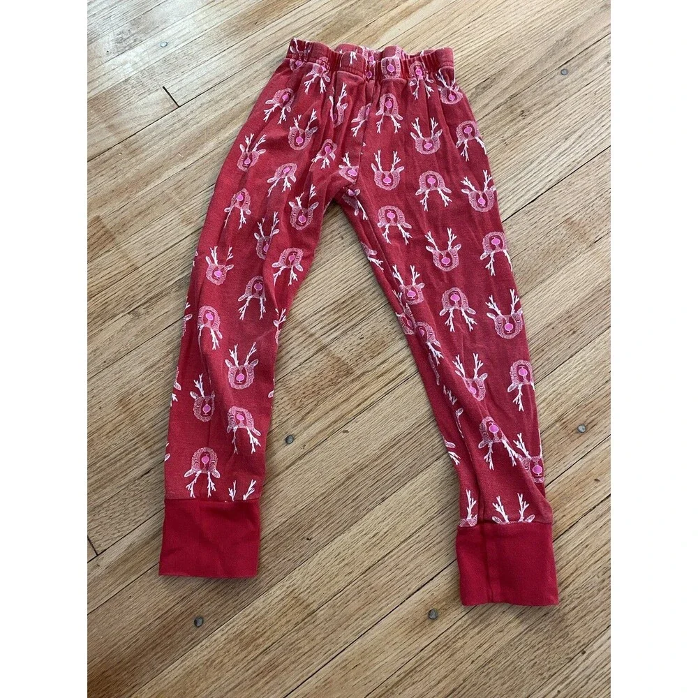Oshkosh B’gosh 2 Piece Pajamas Christmas Oh Deer Reindeer Red And White